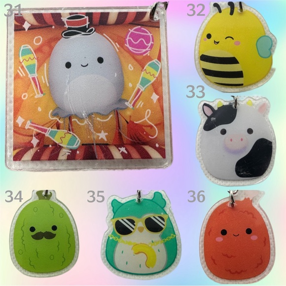 Squishmallow KBK Keychains - Picture 6 of 8